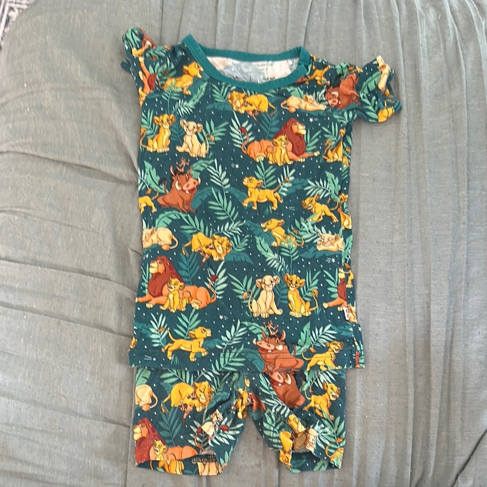 Teal Lion King Pajama Set